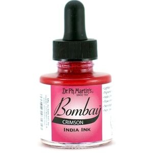 🔥5 FOR $25🔥 Dr. Ph. Martin’s Bombay India Ink, Crimson